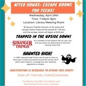 After hours escape room