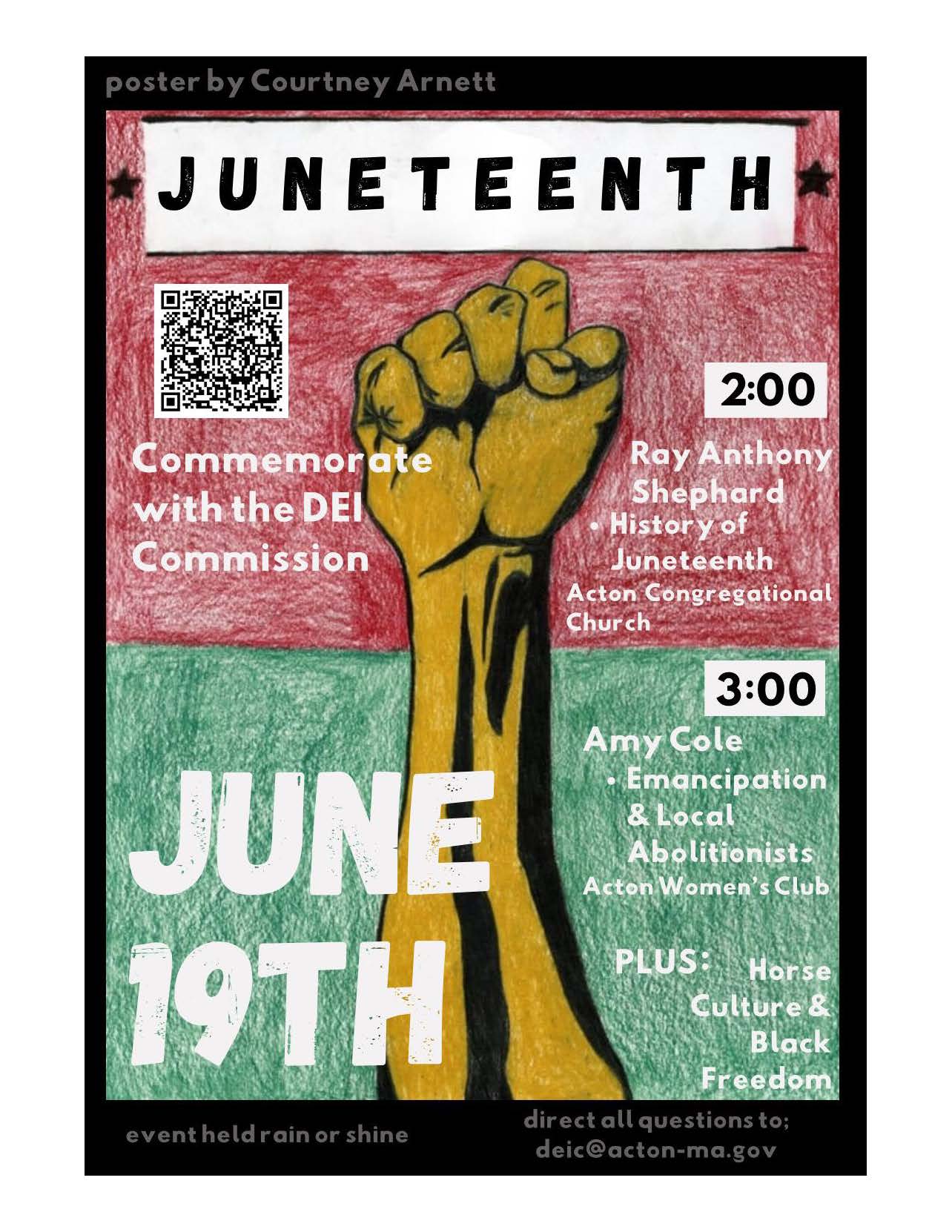 DEIC Juneteenth flyer 2025