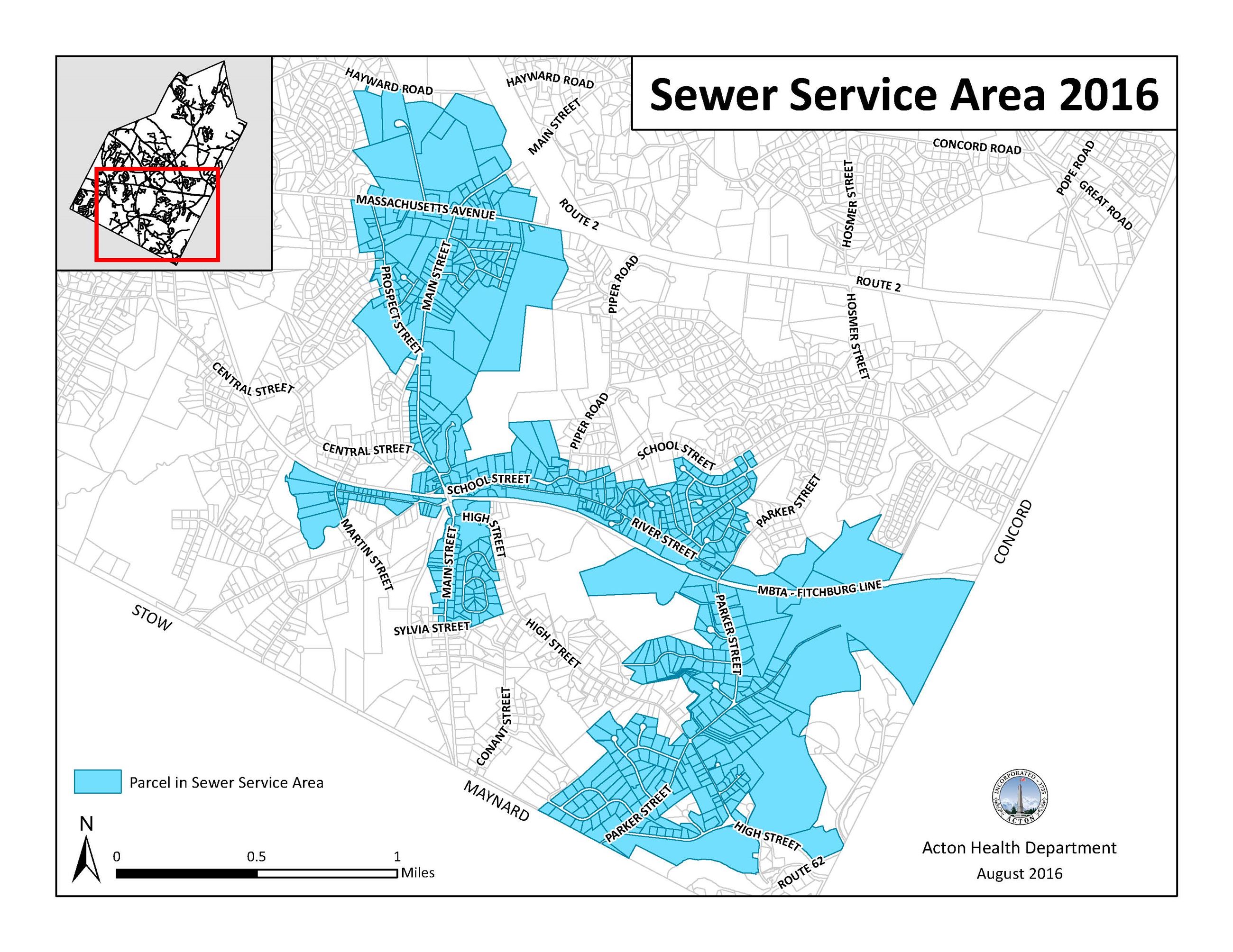 Sewer District Map