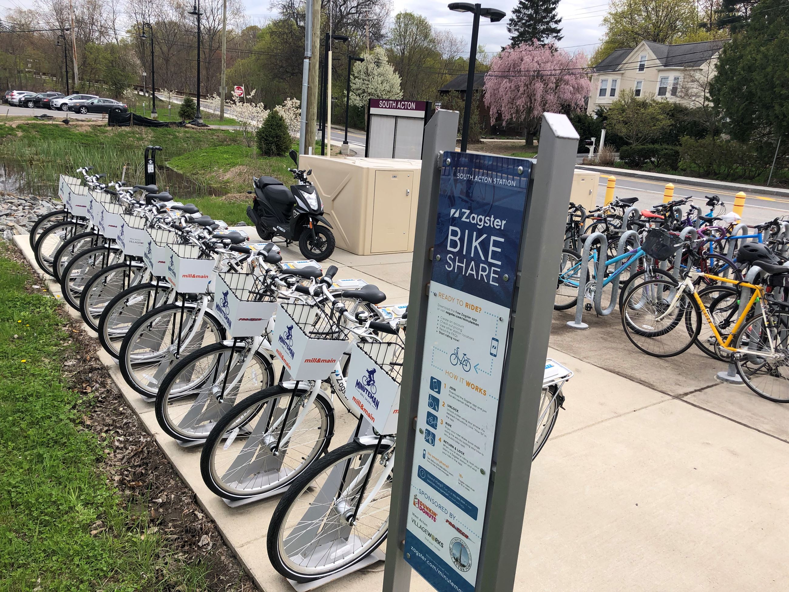 south acton train station month - week4