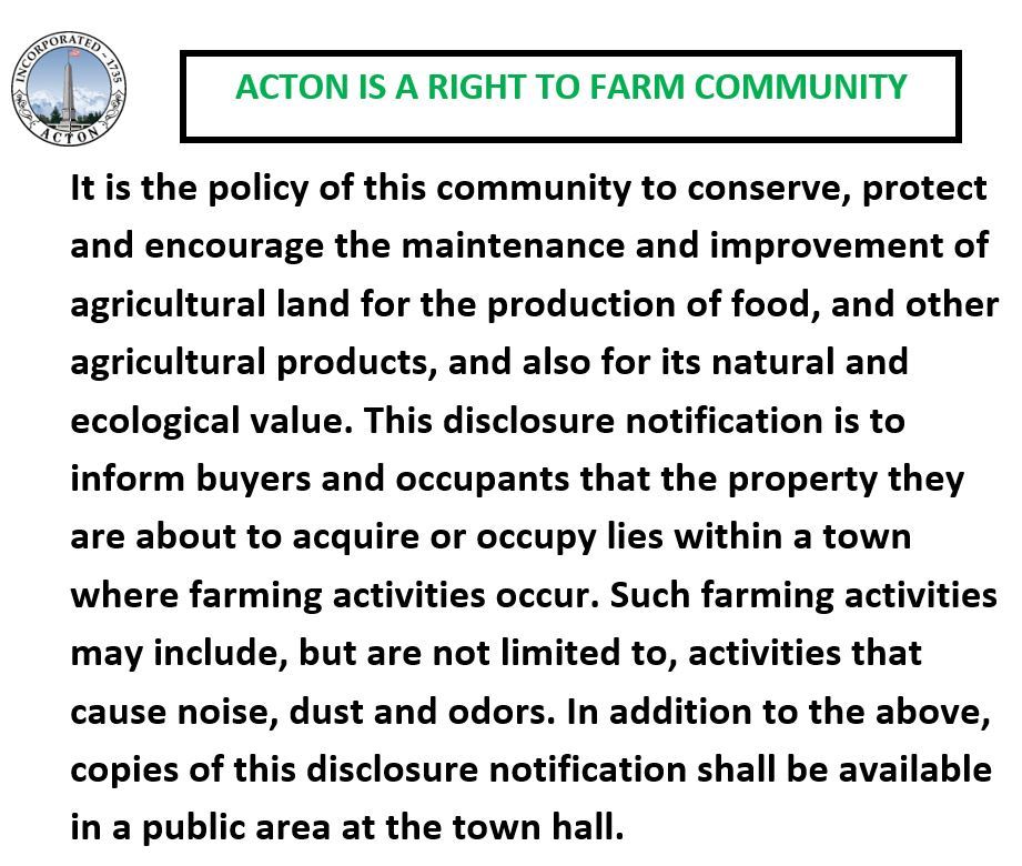 Right to Farm Flyer