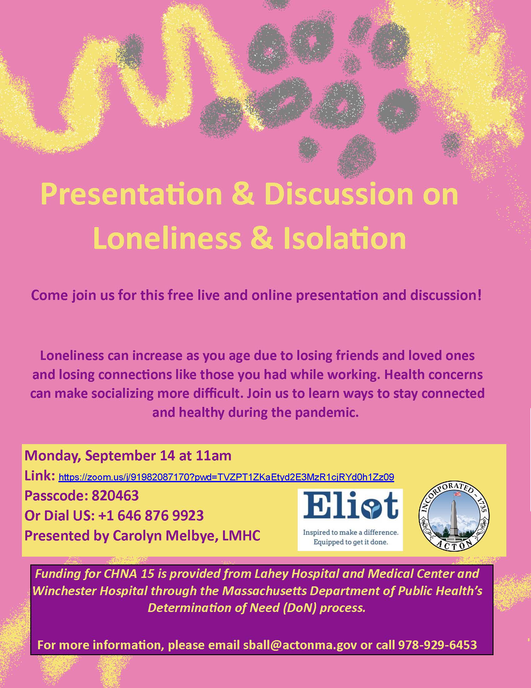 Presentation Discussion on Loneliness Social Isolation_