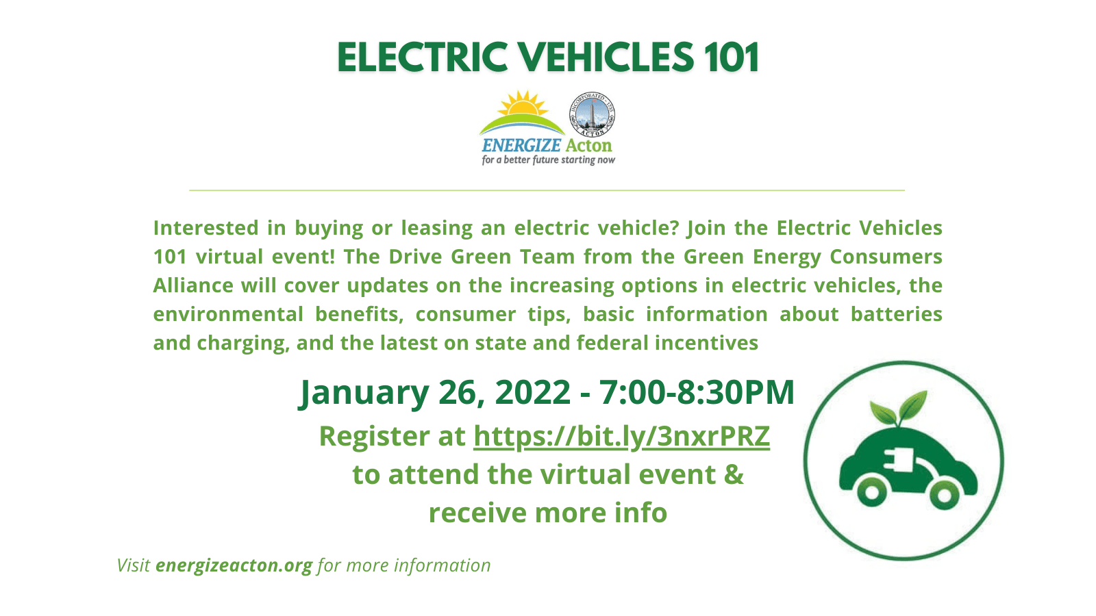 EV Vehicles 101