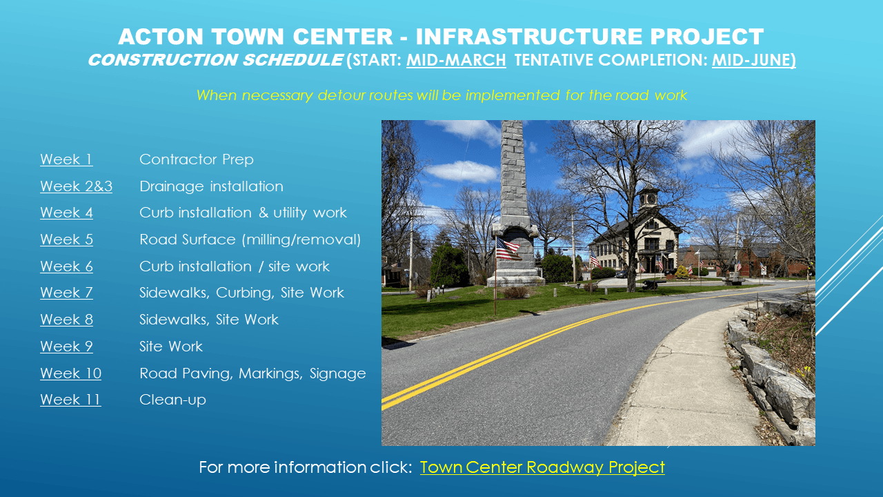 FLYER - Acton Center - Project Schedule (1)