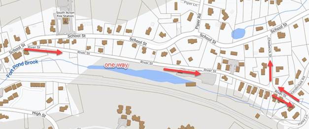 River Street One Way