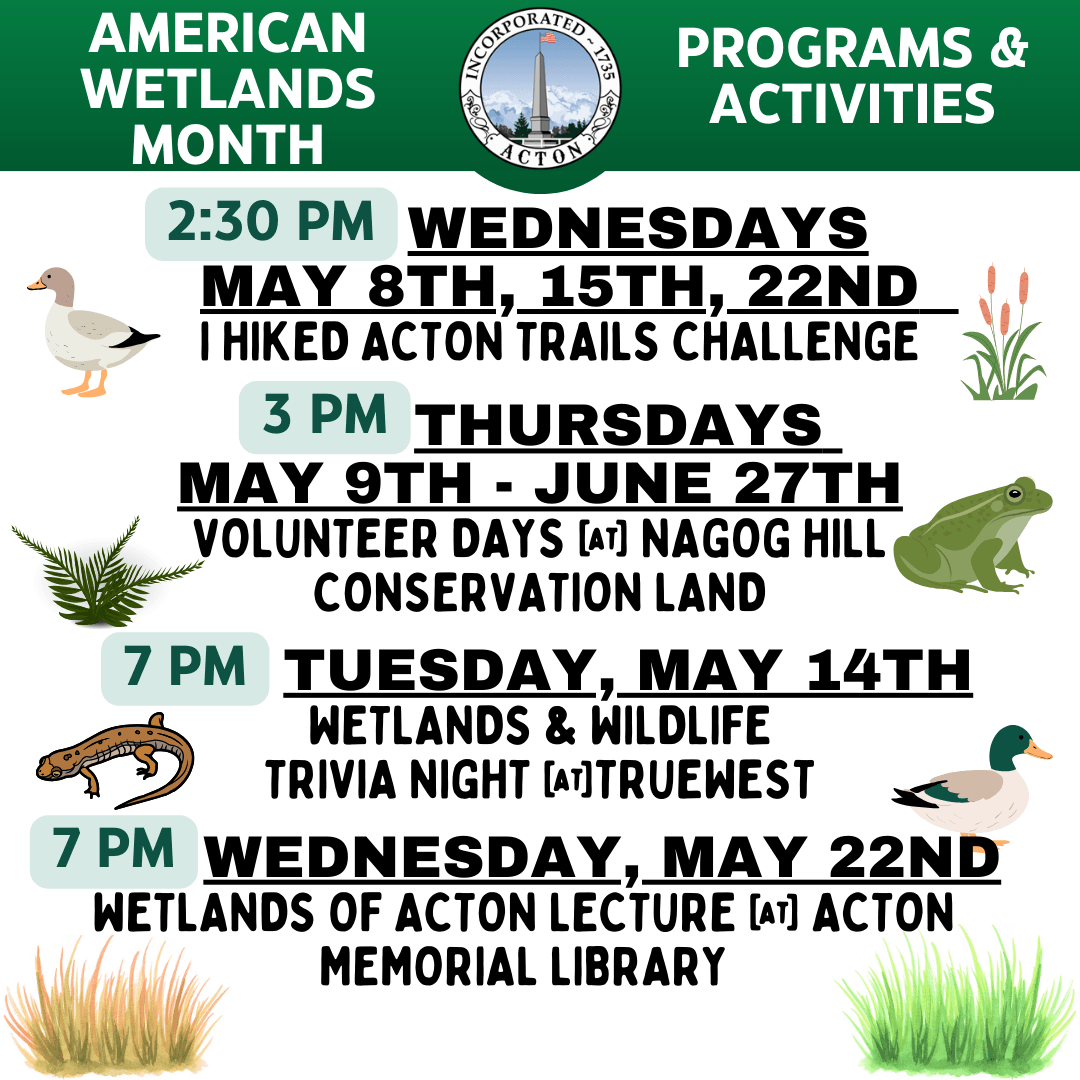 American Wetland Month Annoucement