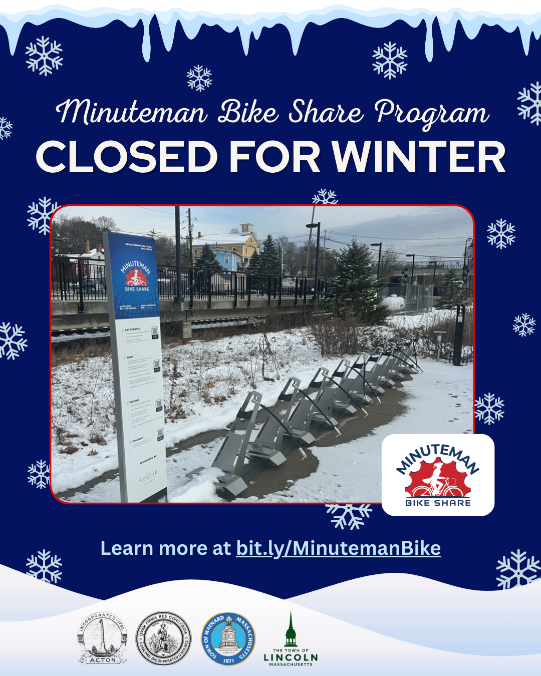 Bike Share Winter Graphic